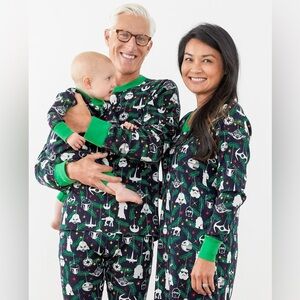 Hanna Andersson Star Wars Christmas Pajama Set Thermal & Flannel Women’s size L